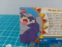 Meowth Rules Pokemon Orange Islands Topps Card OR13 Nintendo - Image 5