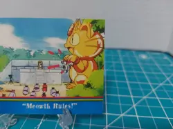 Meowth Rules Pokemon Orange Islands Topps Card OR13 Nintendo - Image 2