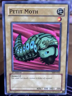 Yugioh! 1x Petit Moth - MRD-023 - Common - 1st Edition- NM - Image 1