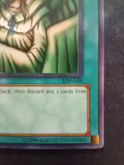 Graceful Charity SDP-040 Super Rare 1st Edition Yu-Gi-Oh! Magic Card NM - Image 5