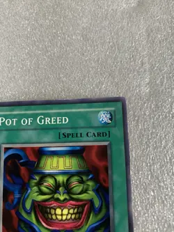 Yu-gi-oh - Pot of Greed SD3-EN019 1st Edition Common-Never Played! - Image 5