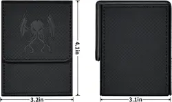 Premium Card Deck Box for MTG & Yu-Gi-Oh, Holds 100+ Sleeved Cards, Black Cthulu - Image 2