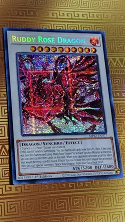 Ruddy Rose Dragon MP22-EN077 Secret Rare 1st Ed NM Yu-Gi-Oh - Image 1