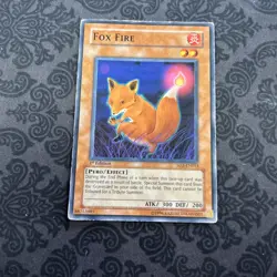 Yugioh TCG Fox Fire SD3-EN013 1st Edition - Image 1