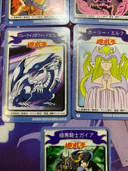 Rare goods Yugioh Mini card 9set 1998 Bandai Japan Blue Eyes White Dragon #292 - Image 5