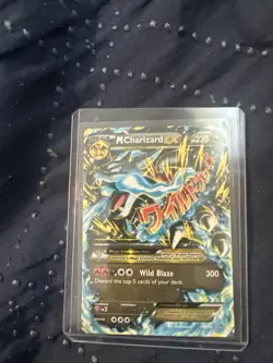 Pokemon Mega-Charizard-EX TCG Flashfire Holo Card 69/106 Secret Rare - Image 1