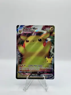 Pokemon - Pikachu VMAX - SWSH062 - Celebrations - Black Star Promo Card - Image 1