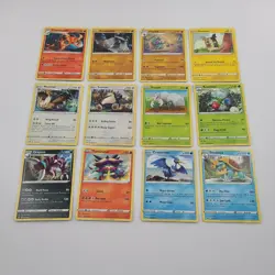 2020 Pokemon Card Lot Of 12 Series 202 - Image 1