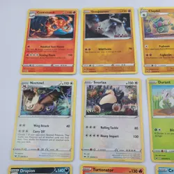 2020 Pokemon Card Lot Of 12 Series 202 - Image 2