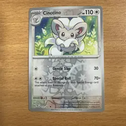 137/162 Cinccino : (Reverse Holo) Card : Temporal Forces : Pokemon TCG - Image 1