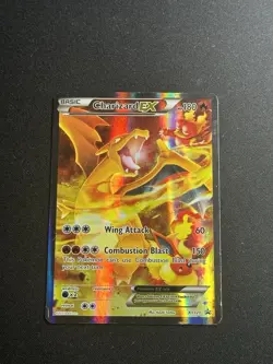 Pokemon TCG Charizard EX XY121 DMG Full Art Promo Card - Image 1