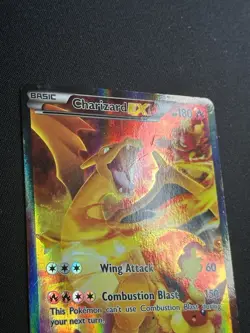 Pokemon TCG Charizard EX XY121 DMG Full Art Promo Card - Image 4