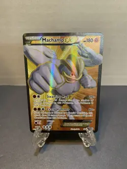 Pokemon Card Machamp EX 90/98 Full Art - XY - Ancient Origins Pokemon TCG NM - Image 1