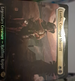 Lotho, Corrupt Shirriff EXT FOIL LOTR Lord of the Rings MTG Magic the Gathering - Image 3