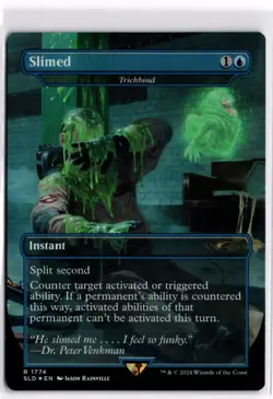 Foil | Slimed Trickbind | [SLD] | 1774 | LP x1 MTG Magic: the Gathering - Image 1
