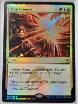 Trap Essence - FOIL - Khans of Tarkir - Magic the Gathering MTG Nice! - Image 1