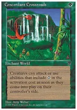 MTG English Concordant Crossroads NM Normal Chronicles - Image 1