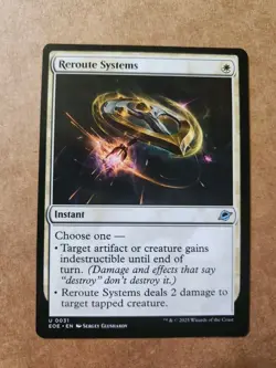 Reroute Systems - 0031 - Edge of Eternities MTG Magic Combine Ship 1-10 $4.88 - Image 1