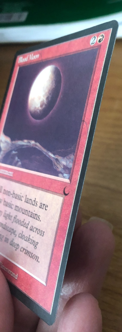 Blood Moon - The Dark - MTG Magic the Gathering NM - Image 3