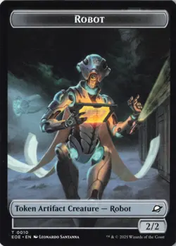 Robot // Munitions Double-Sided Token - Edge of Eternities (0009) EOE MTG - Image 2