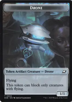 Drone // Robot Doubled-Sided Token Edge of Eternities Regular (0003) EOE MTG - Image 1