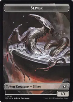 Robot // Sliver Double-Sided Token - Edge of Eternities (T0001) (T0010) EOE MTG - Image 1