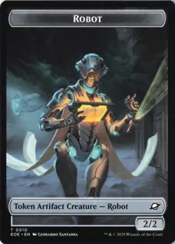Robot // Sliver Double-Sided Token - Edge of Eternities (T0001) (T0010) EOE MTG - Image 2