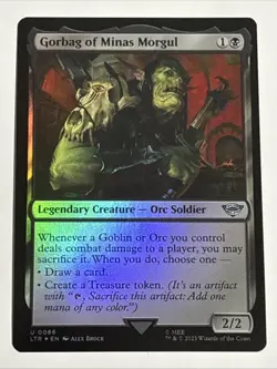 MTG Lord of the Rings Gorbag of Minas Morgul Foil 0086 NM - Image 1