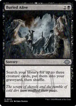 Buried Alive Modern Horizons 3 273 NM MTG - Image 1