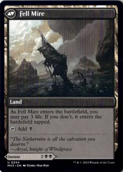 Fell the Profane Modern Horizons 3 244 NM MTG - Image 2