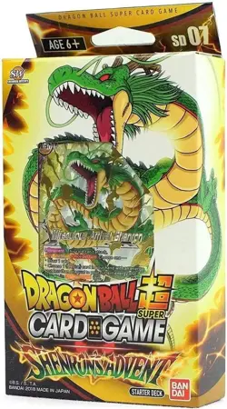 Dragon Ball Super Card Game - Shenron's Advent Starter Deck - Bandai, DBZ, DBS - Image 1