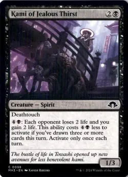 Kami of Jealous Thirst Modern Horizons 3 98 NM MTG - Image 1