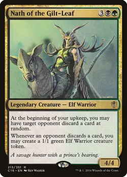 Nath of the Gilt-Leaf - 213 / English / Moderately Played MTG - Image 1