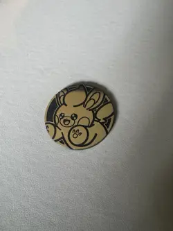 JUMBO Pawmot Gold Offical Pokemon TCG Coin - Image 1