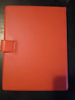 1999 Pokemon Pikachu Red Collector's Album Vintage Pocket Binder Official - Image 2