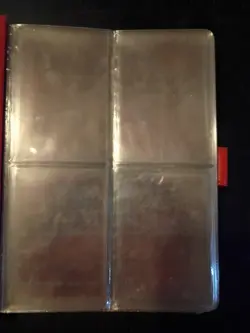 1999 Pokemon Pikachu Red Collector's Album Vintage Pocket Binder Official - Image 4
