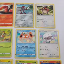 2020 Pokemon Cards Lot Of 12 Series 202 - Image 3