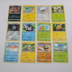 2020 Pokemon Cards Lot Of 12 Series 202 - Image 1