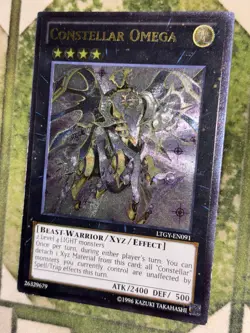 YuGiOh CONSTELLAR OMEGA Ultimate Rare Unlimited LTGY-EN091 - Image 1