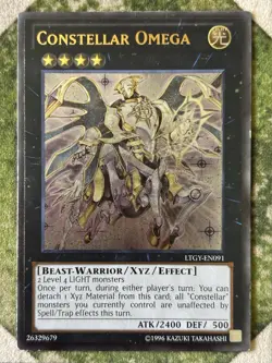 YuGiOh CONSTELLAR OMEGA Ultimate Rare Unlimited LTGY-EN091 - Image 3