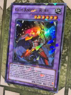 YuGiOh GEM-KNIGHT RUBY Duel Terminal Ultra Rare DT05-EN034 - Image 1