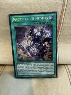 Yugioh Spellbook Of The Master CBLZ-DE062 1st Edition Misprint - Lightly Played - Image 1