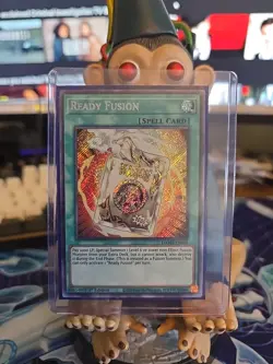 Yugioh Tcg Ready Fusion Secret Rare 1st Ed DAMA-EN066 - Image 1