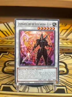 Yugioh Legendarer Lord der Sechs Samurai Kizan ALIN-DE042 Common - Image 1