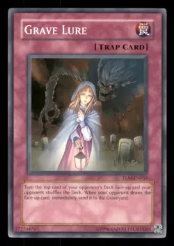 Yugioh Grave Lure #TLM-EN056 The Lost Millennium LP - Image 1
