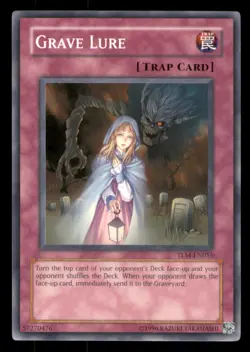 Yugioh Grave Lure #TLM-EN056 The Lost Millennium LP - Image 1