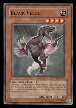 Yugioh Black Veloci #PTDN-EN033 Phantom Darkness LP - Image 1