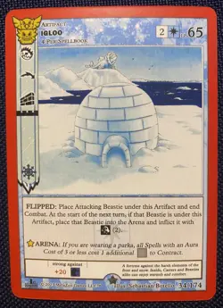 MetaZoo CCG Igloo Native: First Edition 034/174 Non Holo Single Card NM TCG - Image 1