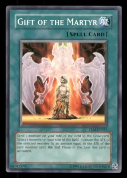 Yugioh Gift of the Martyr #TLM-EN039 The Lost Millennium LP - Image 1