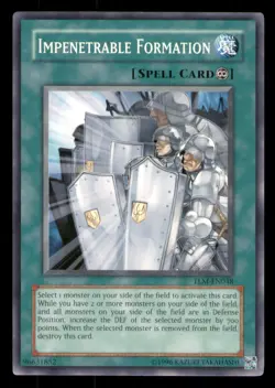 Yugioh Impenetrable Formation #TLM-EN048 The Lost Millennium LP - Image 1